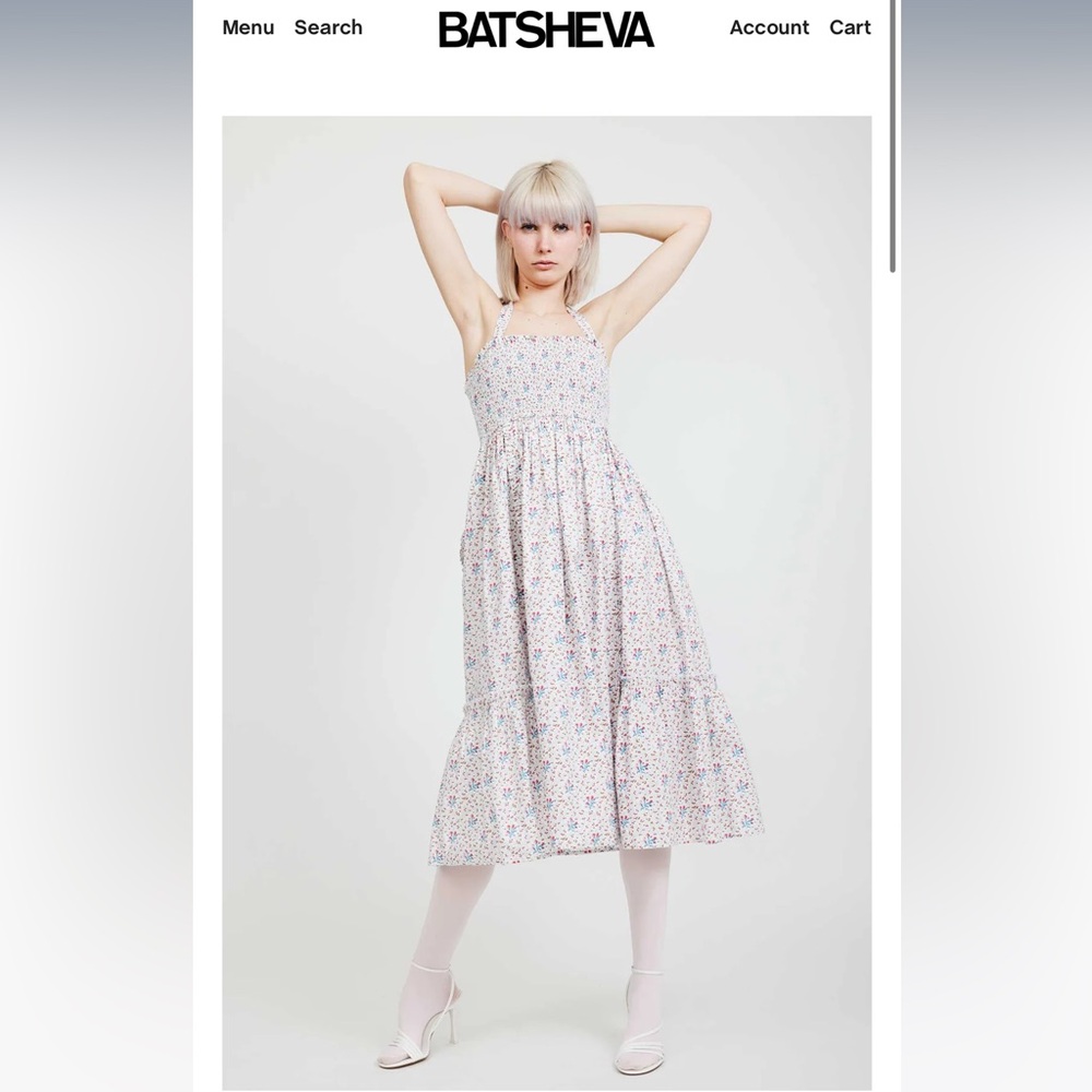 Batsheva and Laura Ashley "Gwen" Sundress - practically brand new worn once